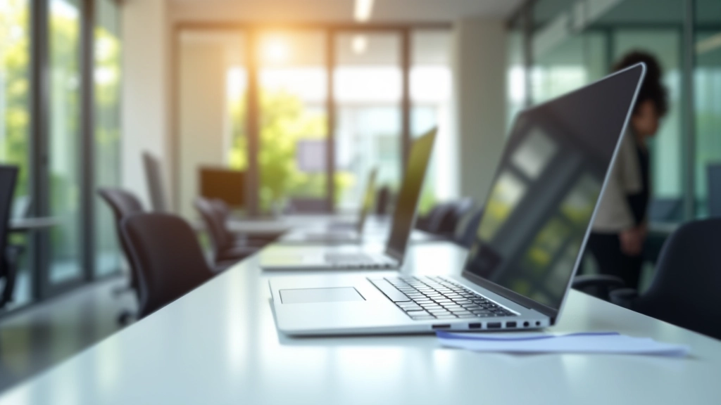 Moderne Geschäftsumgebung mit Fokus auf Mittelstandsbetrieb und Unternehmerdynamik